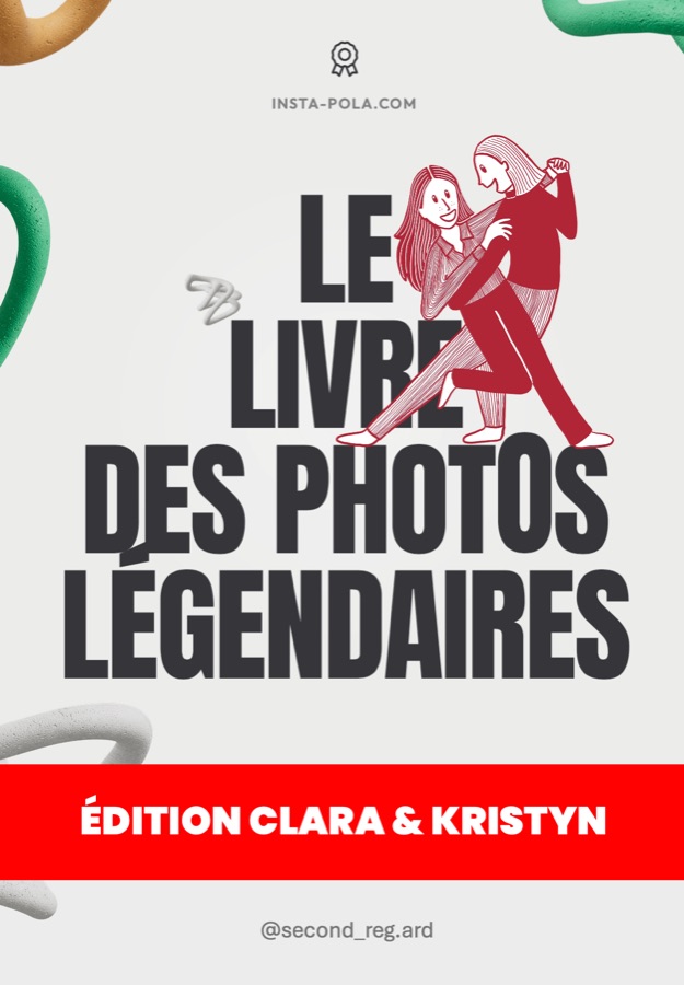 Couverture du livre d’un mariage : Le livre des photos légendaires, édition Clara & Kristyn